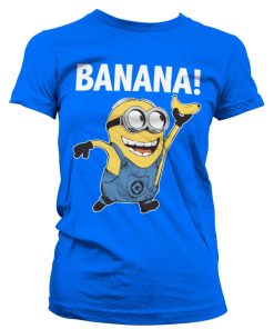 Kvinna Shirtstore | Minions - Banana! Girly Tee