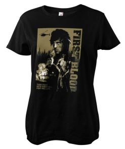 Kvinna Shirtstore | First Blood Girly Tee Black