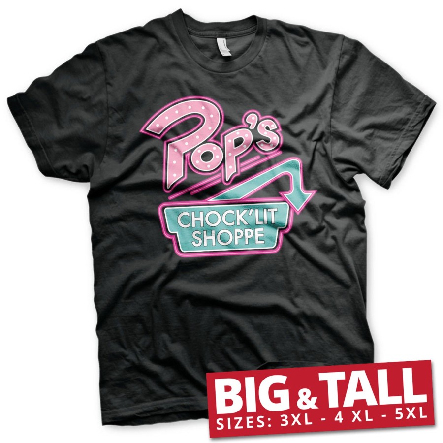 Mann Shirtstore | Pop'S Chock'Lit Shoppe Big & Tall T-Shirt Black