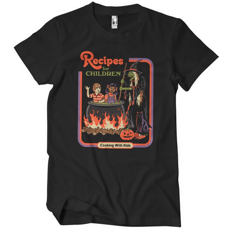 Mann Shirtstore | Recipes For Children T-Shirt Black