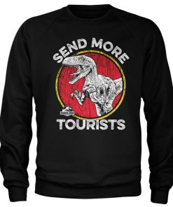 Mann Shirtstore | Jurassic Park - Send More Tourists Sweatshirt Black