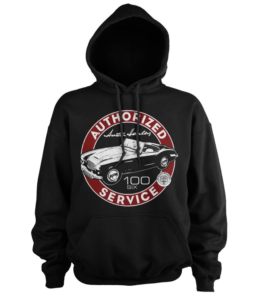 Mann Shirtstore | Austin Healey - Authorized Service Hoodie Black