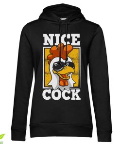 Kvinna Shirtstore | Nice Cock Girls Hoodie Black