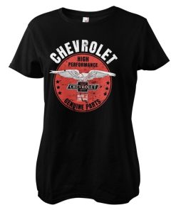 Kvinna Shirtstore | Chevrolet Genuine Parts Girly Tee Black