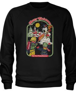 Mann Shirtstore | My First Flamethrower Sweatshirt Black