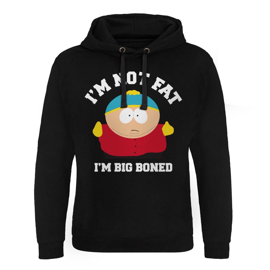 Mann Shirtstore | I'M Not Fat - I'M Big Boned Epic Hoodie Black