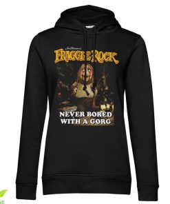 Kvinna Shirtstore | Never Bored With A Gorg Girls Hoodie Black