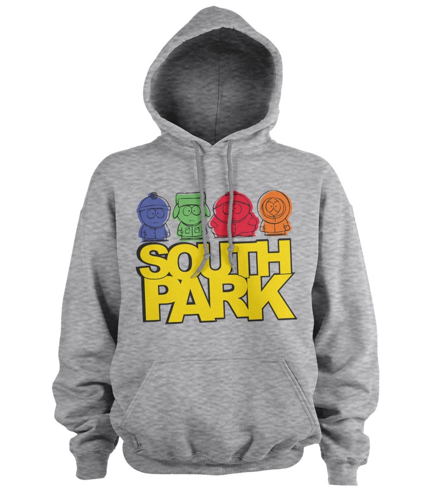 Mann Shirtstore | South Park Sketched Hoodie Heather-Grey