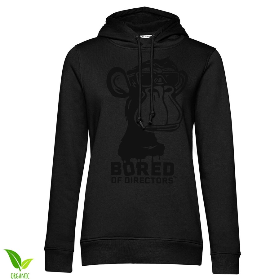 Kvinna Shirtstore | Bod Logo On Girls Hoodie Black