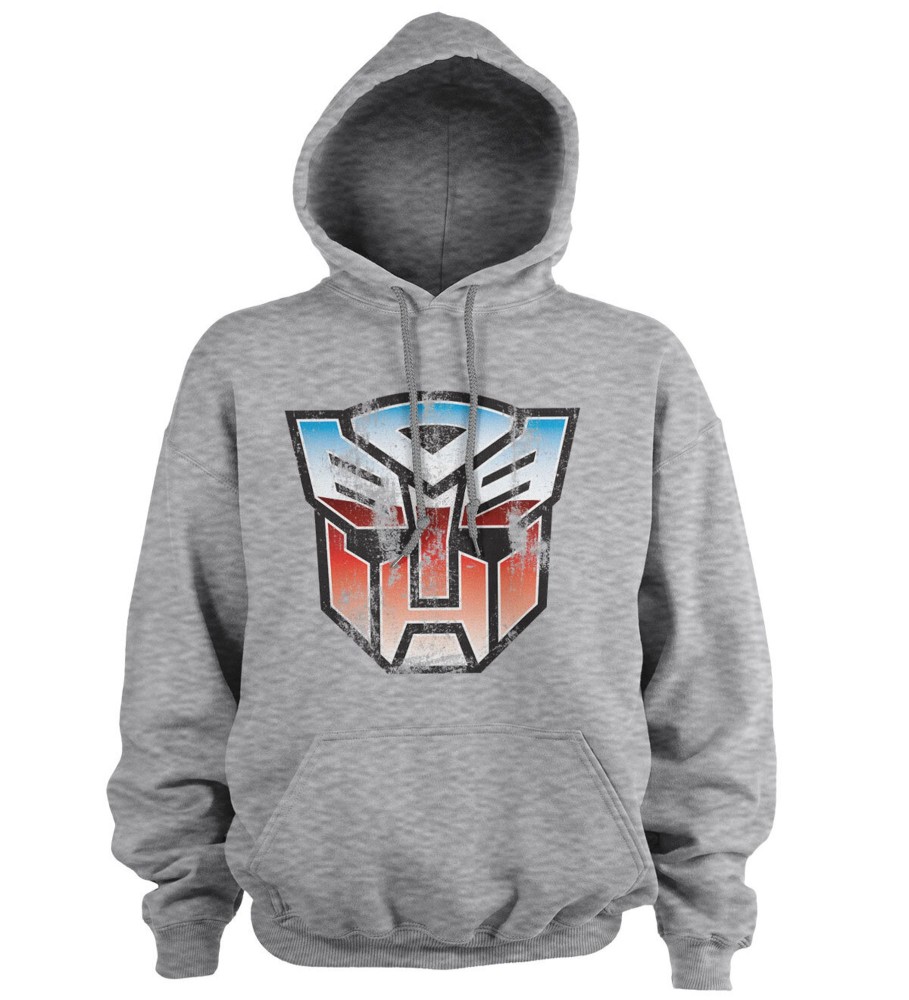 Mann Shirtstore | Distressed Autobot Shield Hoodie