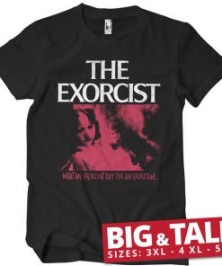 Mann Shirtstore | The Exorcist - Excellent Day Big & Tall T-Shirt Black