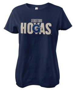 Kvinna Shirtstore | Georgetown University Hoyas Girly Tee