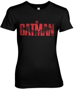 Kvinna Shirtstore | The Batman Girly Tee Black