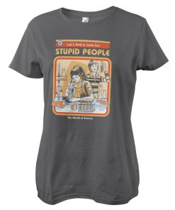 Kvinna Shirtstore | Cure For Stupid People Girly Tee
