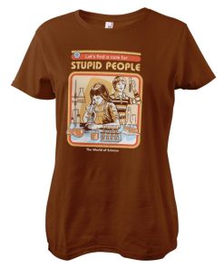Kvinna Shirtstore | Cure For Stupid People Girly Tee