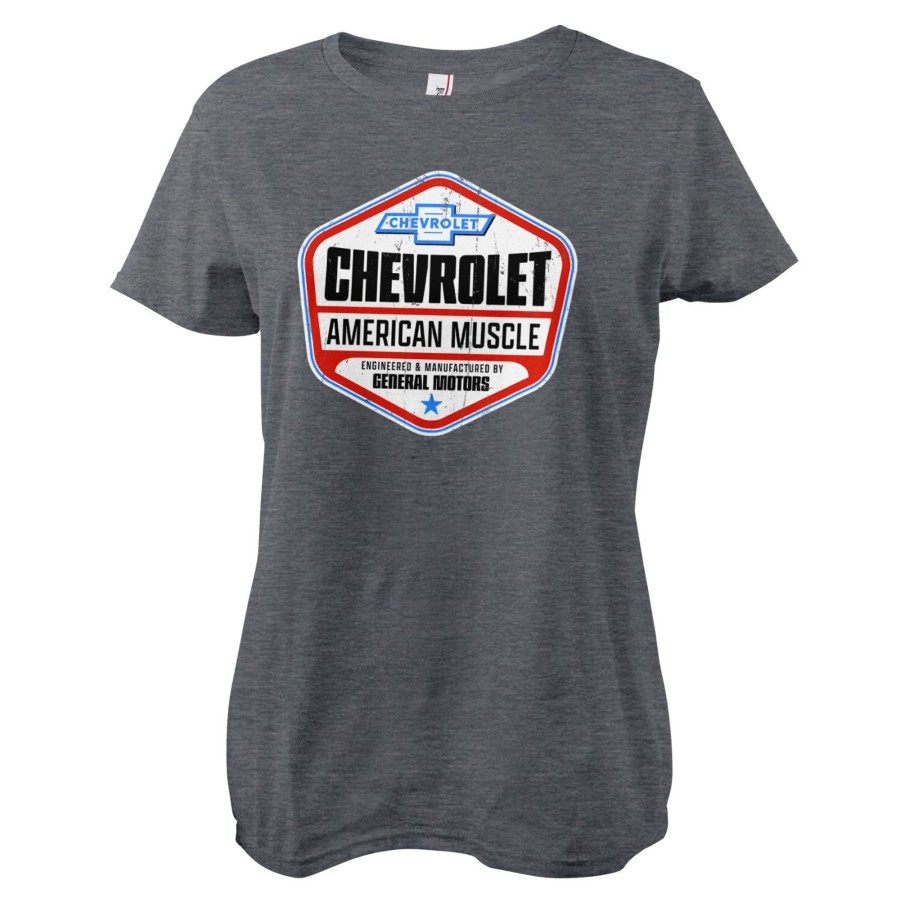 Kvinna Shirtstore | Chevrolet - American Muscle Girly Tee