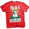 Mann Shirtstore | Elf - Son Of A Nutcracker T-Shirt Red