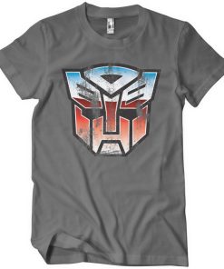 Mann Shirtstore | Distressed Autobot Shield T-Shirt