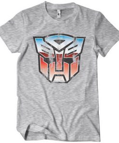 Mann Shirtstore | Distressed Autobot Shield T-Shirt