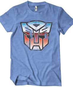 Mann Shirtstore | Distressed Autobot Shield T-Shirt