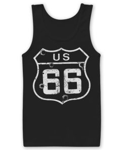 Mann Shirtstore | Route 66 - Bullets Tank Top Black