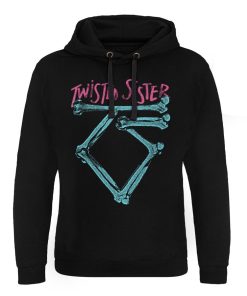 Mann Shirtstore | Twisted Sister Washed Logo Epic Hoodie Black