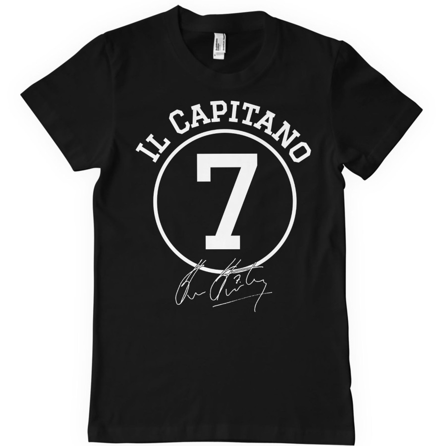 Mann Shirtstore | Il Capitano 7 T-Shirt Black