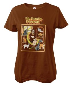 Kvinna Shirtstore | My Family Portrait Girly Tee