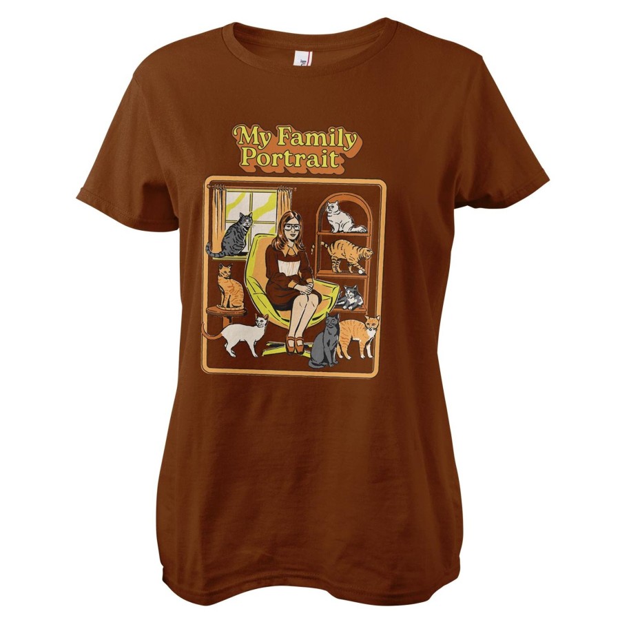 Kvinna Shirtstore | My Family Portrait Girly Tee
