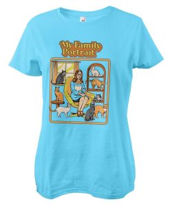 Kvinna Shirtstore | My Family Portrait Girly Tee