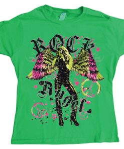 Kvinna Shirtstore | Rock Angel Girly Tee