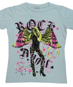Kvinna Shirtstore | Rock Angel Girly Tee