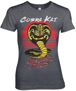 Kvinna Shirtstore | Cobra Kai Never Dies Girly Tee