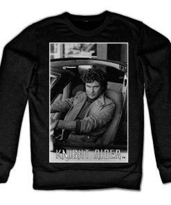 Mann Shirtstore | Hasselhoff In Knight Rider Sweatshirt Black