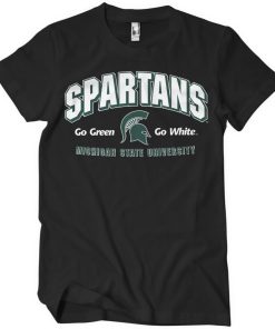 Mann Shirtstore | Spartans - Go Green Go White T-Shirt