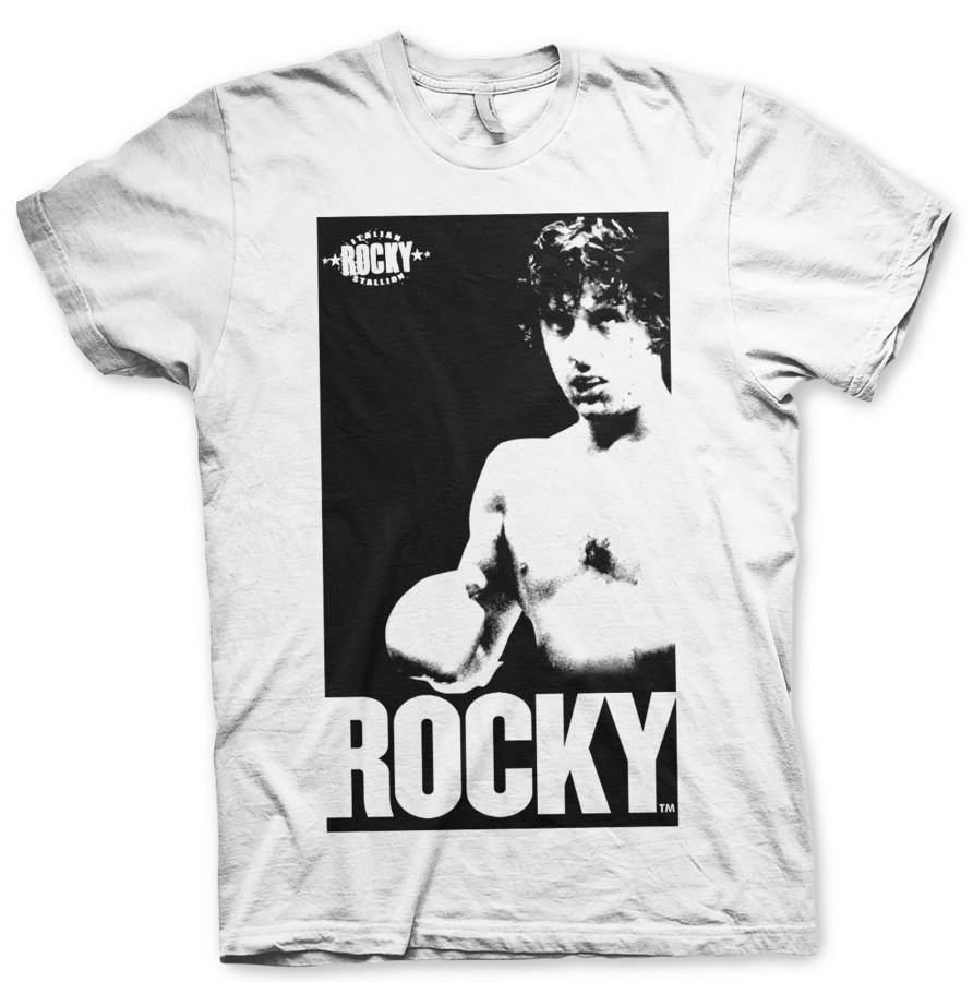 Mann Shirtstore | Rocky - Vintage Photo T-Shirt White