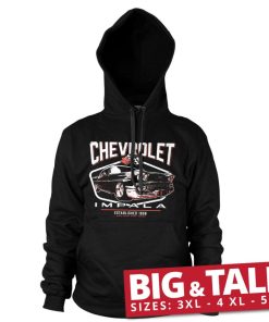 Mann Shirtstore | Chevrolet Impala Big & Tall Hoodie Black