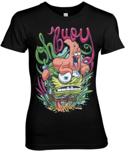 Kvinna Shirtstore | Spongebob Oh Boy Girly Tee