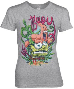 Kvinna Shirtstore | Spongebob Oh Boy Girly Tee