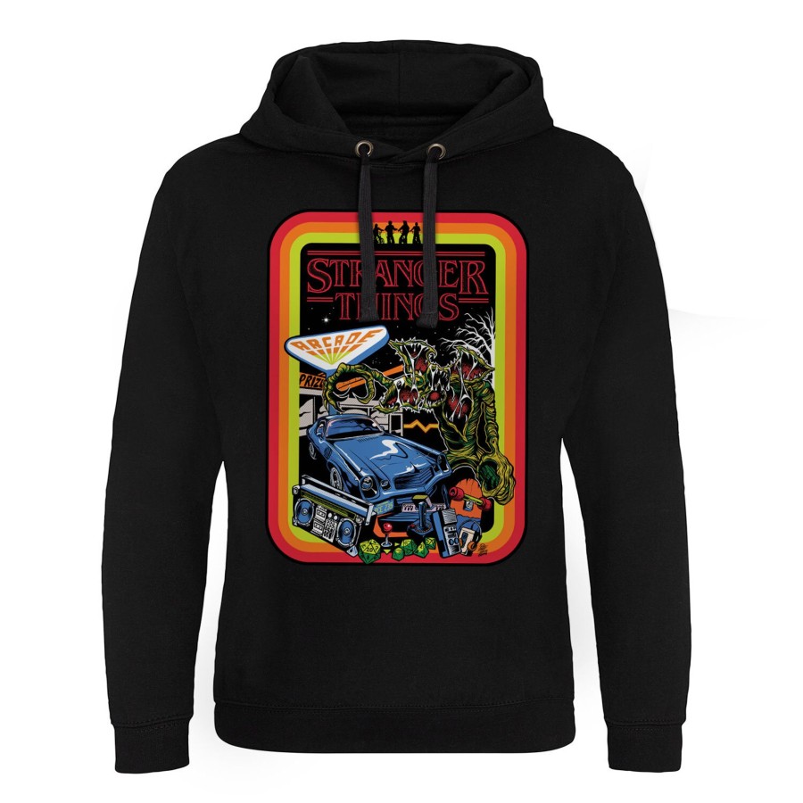 Mann Shirtstore | Stranger Things Retro Poster Epic Hoodie