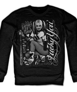 Mann Shirtstore | Harley Quinn - Lucky You Sweatshirt Black