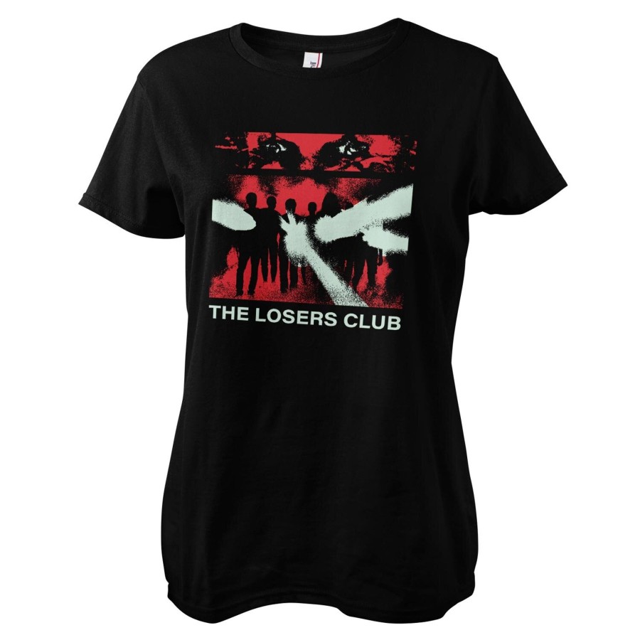 Kvinna Shirtstore | It - The Losers Club Girly Tee Black