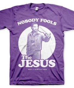 Mann Shirtstore | Nobody Fools The Jesus T-Shirt Purple