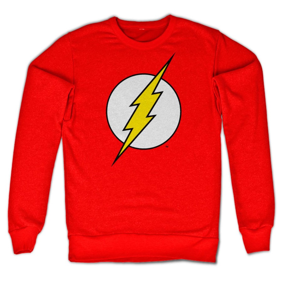 Mann Shirtstore | The Flash Emblem Sweatshirt Red