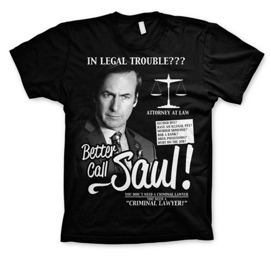 Mann Shirtstore | Better Call Saul T-Shirt Black