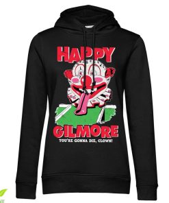 Kvinna Shirtstore | Happy Gilmore - You'Re Gonna Die Clown Girls Hoodie Black