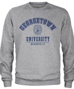 Mann Shirtstore | Georgetown University Sweatshirt Heathergrey