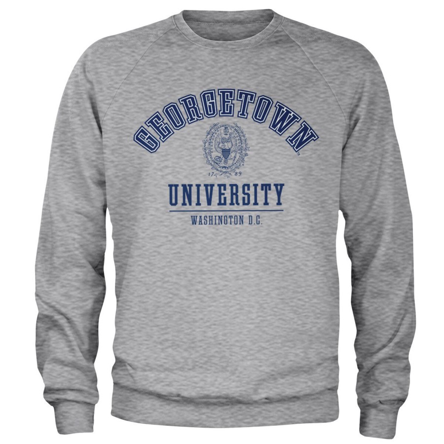 Mann Shirtstore | Georgetown University Sweatshirt Heathergrey