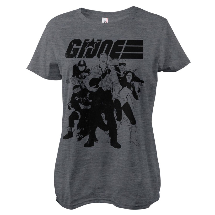 Kvinna Shirtstore | G.I. Joe Characters Girly Tee