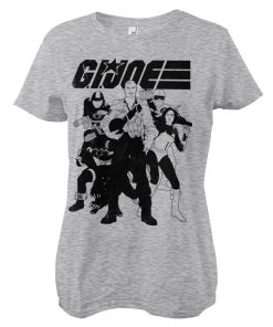 Kvinna Shirtstore | G.I. Joe Characters Girly Tee